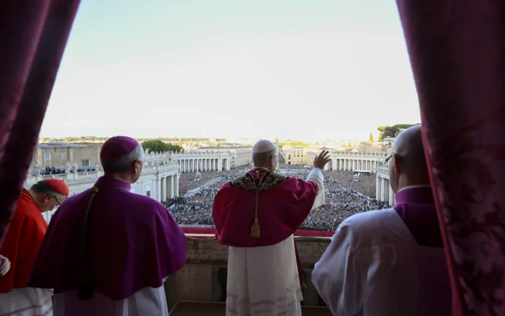 Schedule and Speakers pope leo on balcony jpg